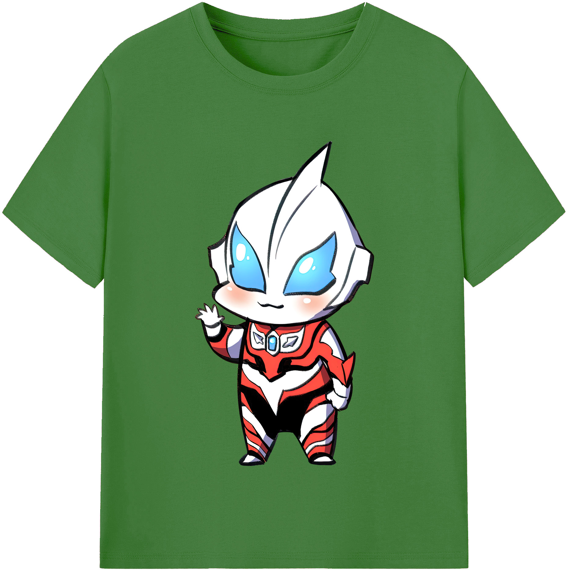 （画像用） ウルトラマン Ultraman レディースカジュアルプリントTシャツ（綿100％）